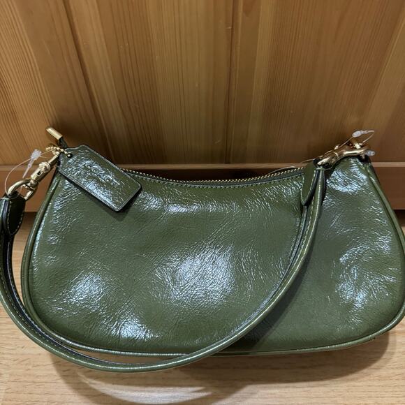 ❤️Coach ashton bag glazed leather/Olive - Picture 9 of 11
